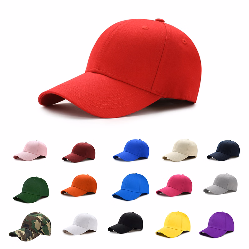 Embroidery 6 Panels Baseball Runner Cap