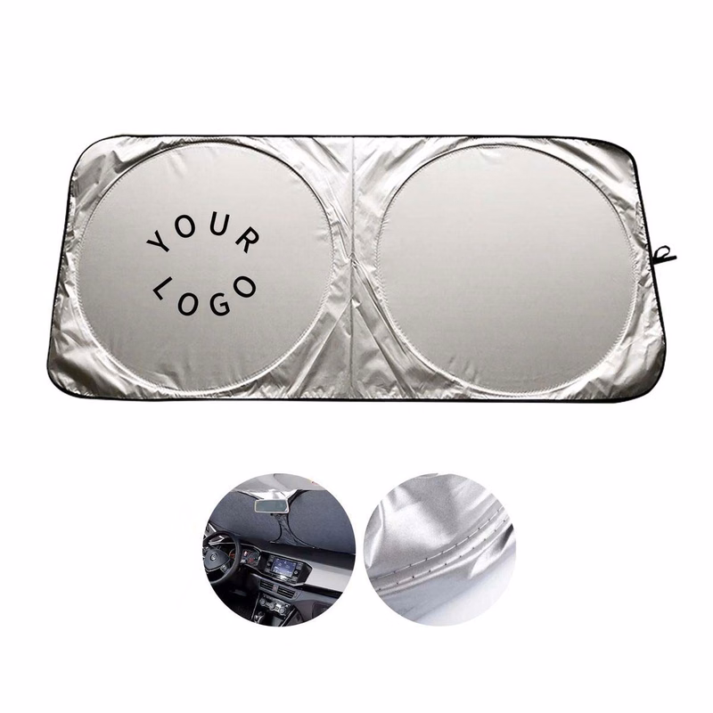 Foldable Car Shade Silver Coated Sun Block