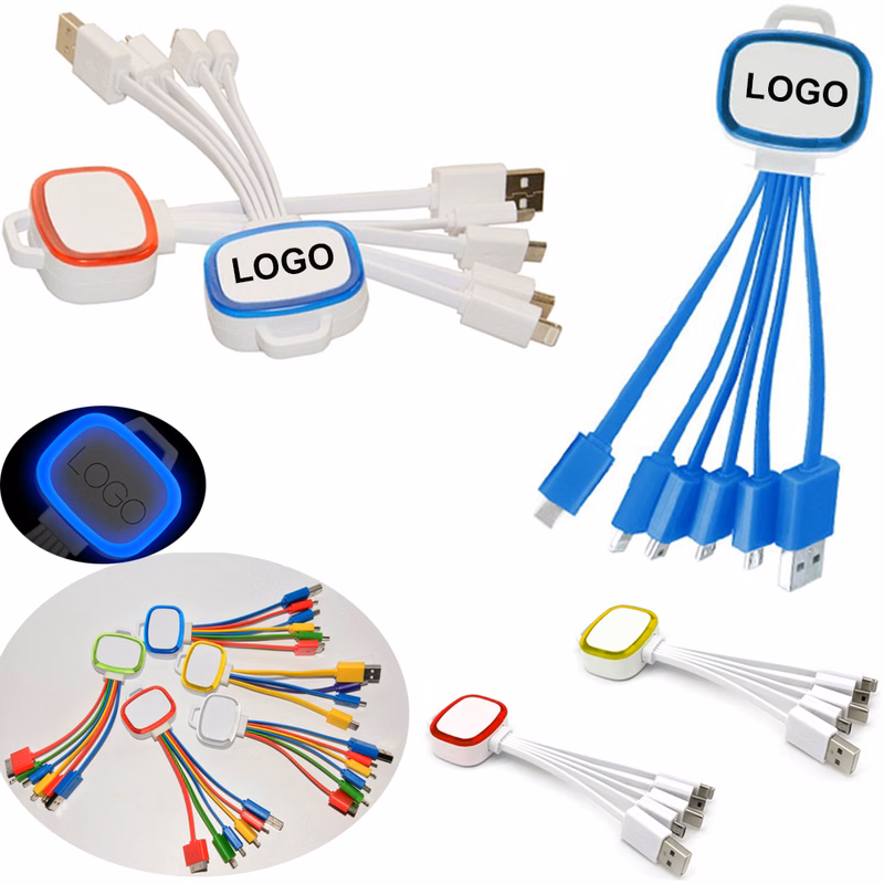 5 In 1 Multiplication Charging Cable
