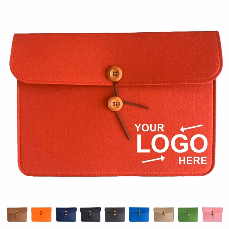 Portable Felt Document Bag File Folder