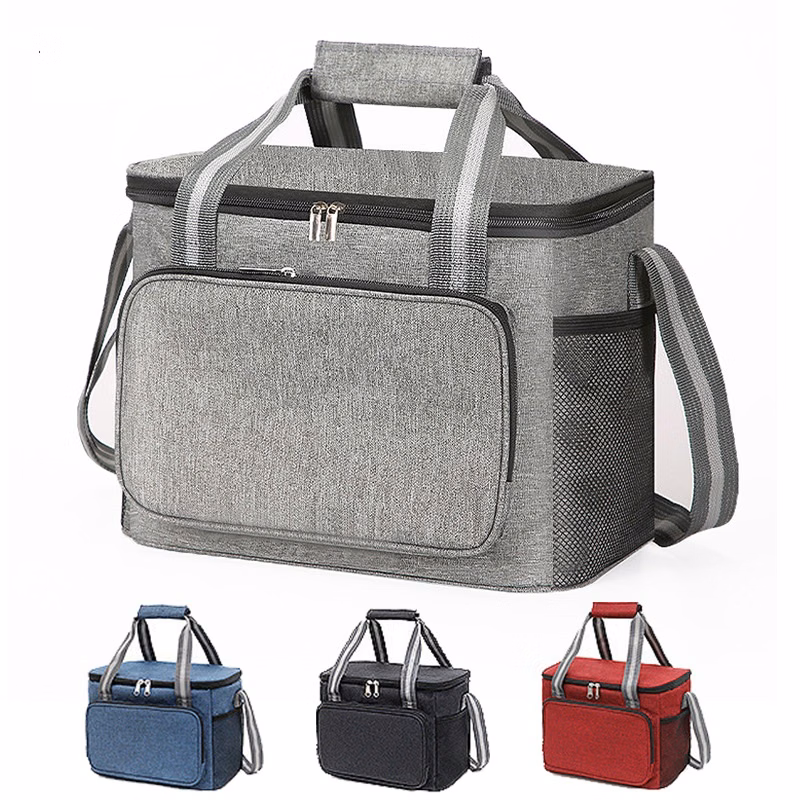 Reusable Insulated Lunch Cooler Tote Bag