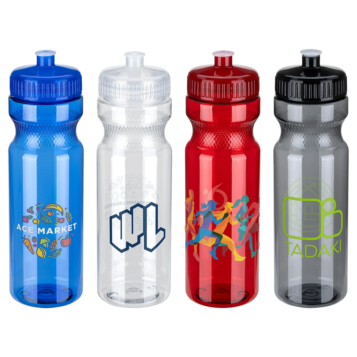 Prologue 28 oz PET Sports Bottle with Push-Pull Lid 1
