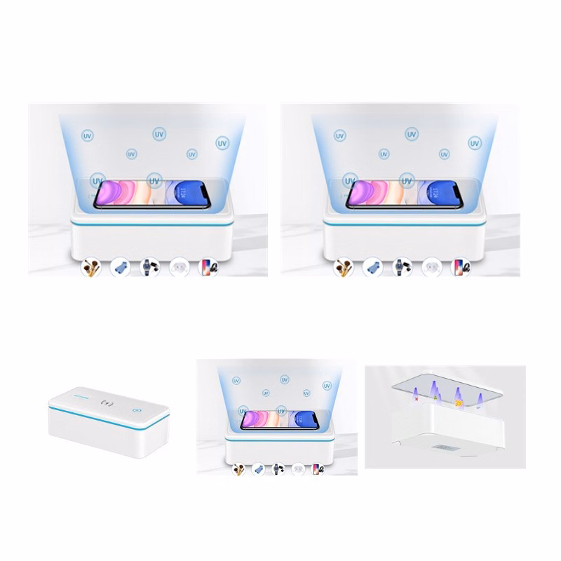 Purity Wireless Charger with UV-C Chamber