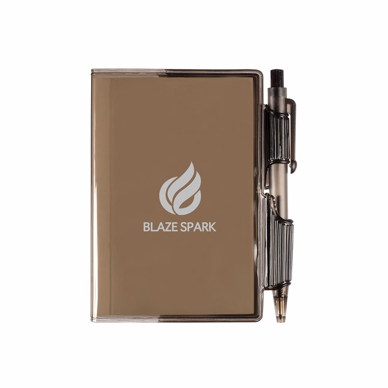 Clear-View Jotter Notebook & Pen 3.375" x 4.125"