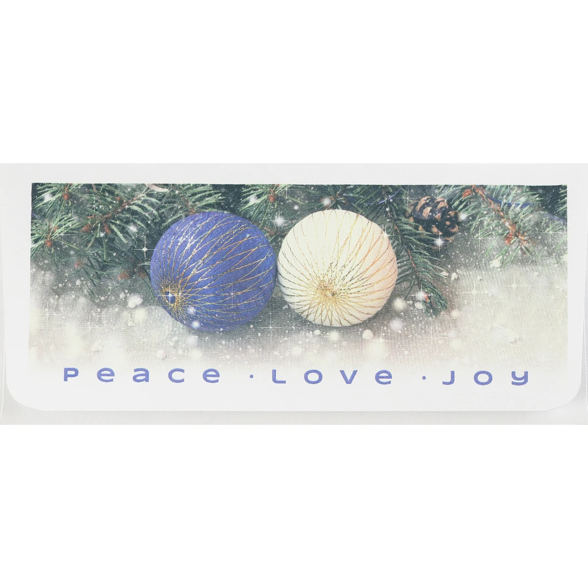 Pine Ornament Currency Envelope (Christmas Ornaments) 1