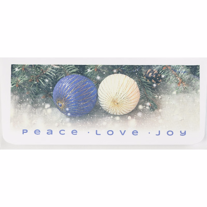 Pine Ornament Currency Envelope (Christmas Ornaments)