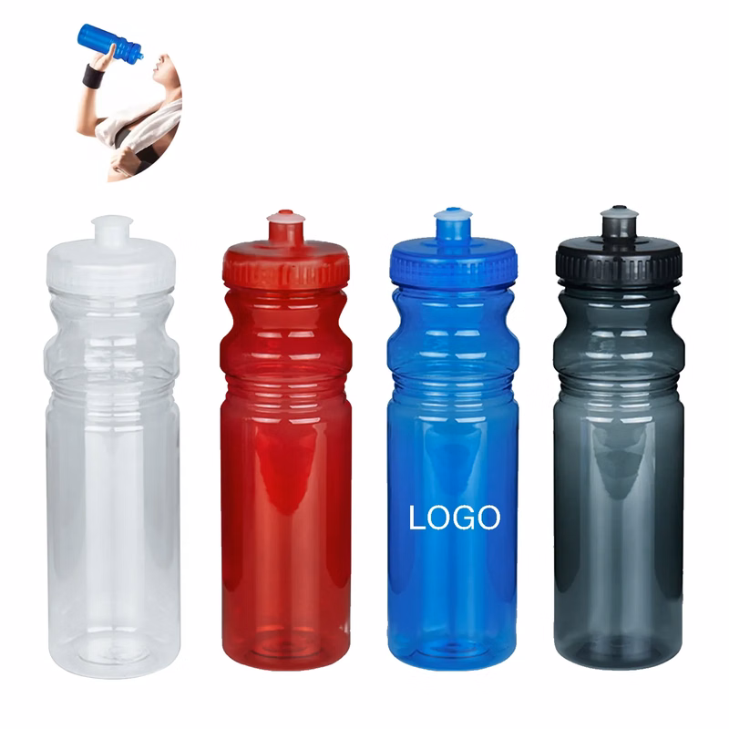 22 oz Push Cap Bike Water Bottle-Minimum 1000piece