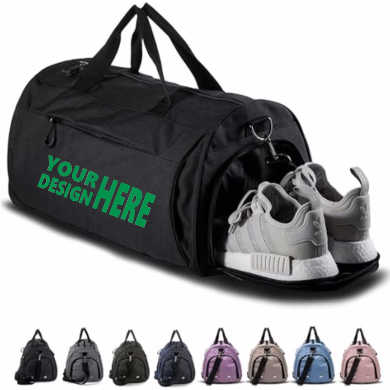 Gym bag with Shoe and Wet Compartment
