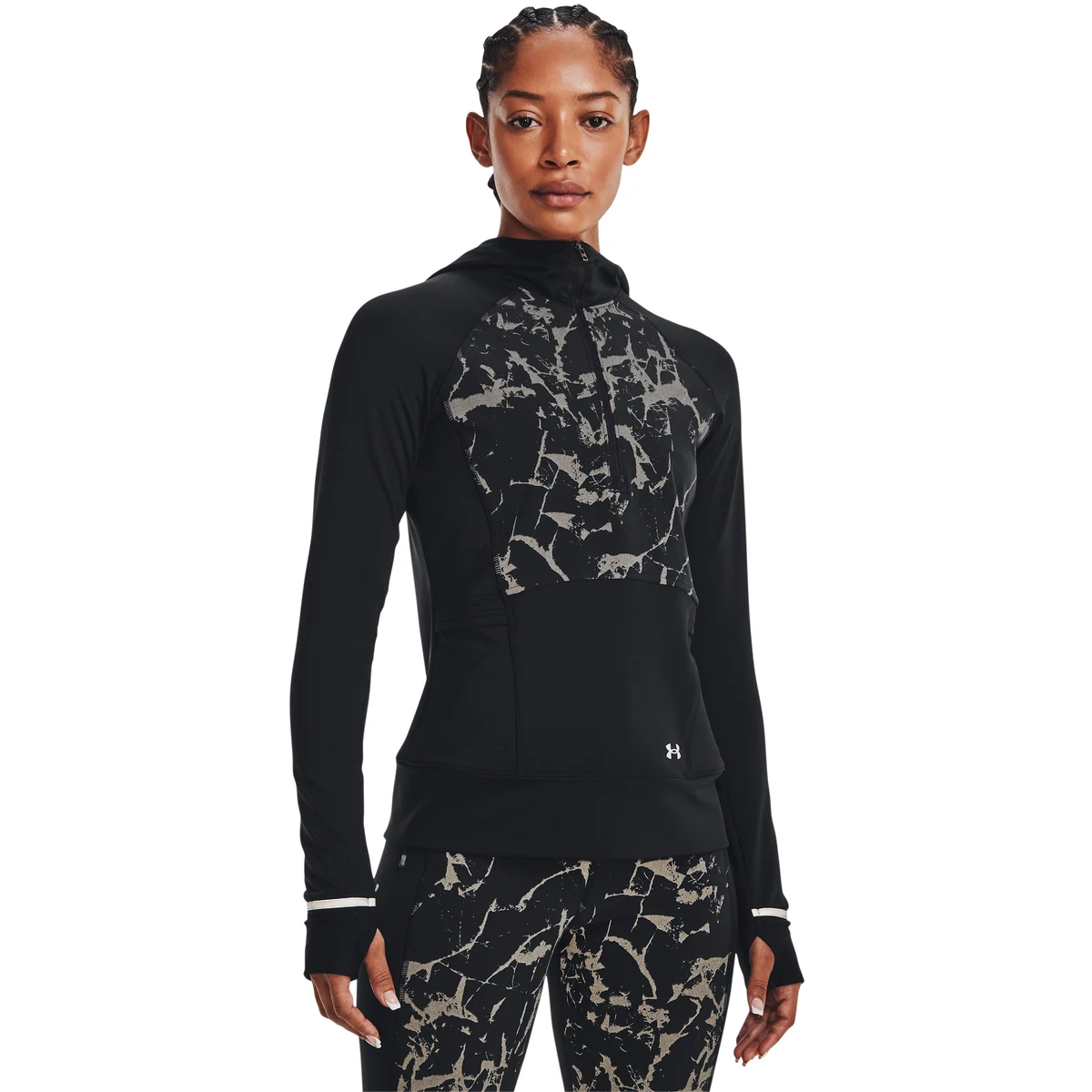 UA OutRun The Cold Women's Hooded Zip 1
