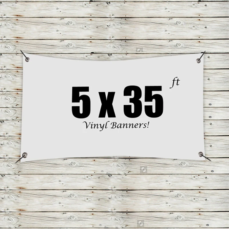 Custom 5' x 35' Vinyl Banners 1