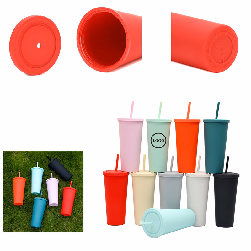 Reusable Milk Tea Style Straw High-Quality Cups