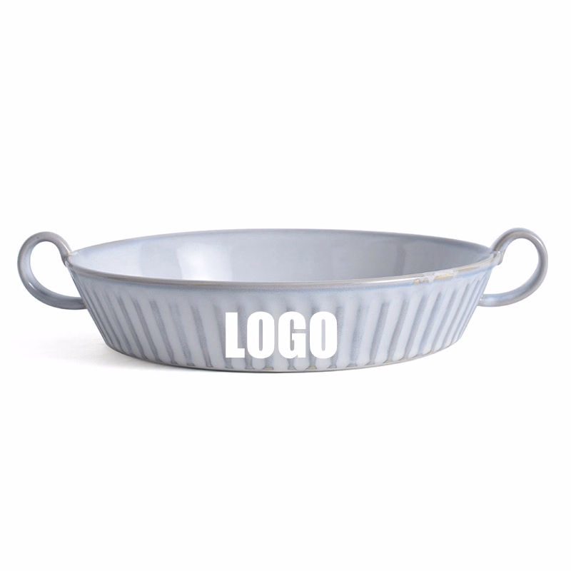 Custom Porcelain 8.5 Inch Fruit Salad Bowls