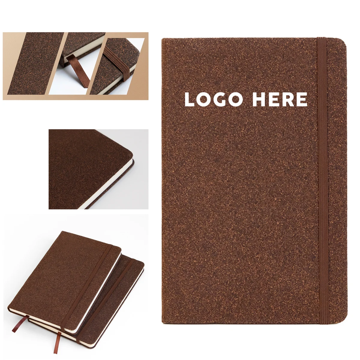 Coffee Ground Hardcover Notebook 1