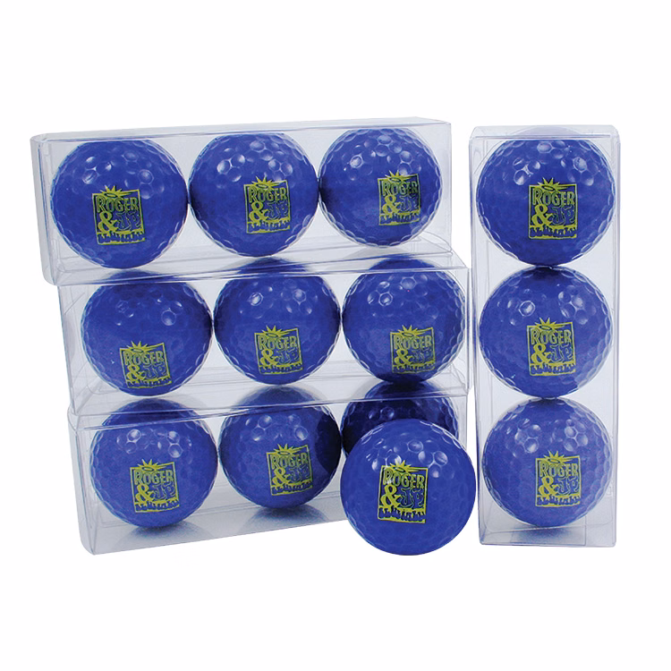Clear 3 Ball Golf Ball Sleeves