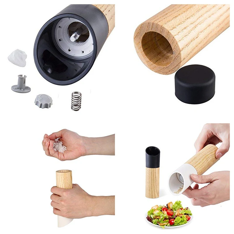 Wood Salt and Pepper Grinder 1