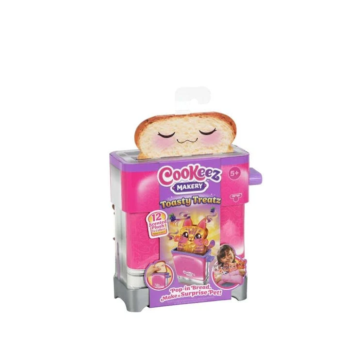 Cookeez Makery Toasty Treatz Toasters with Scented Plush - Assorted 1