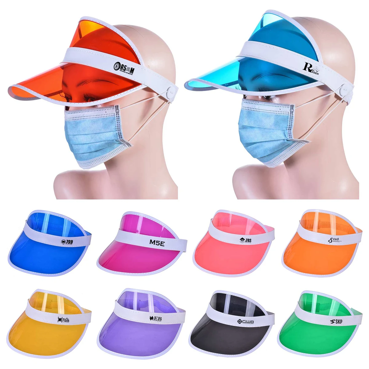 Unisex Transparent Cap with UV Protection 1