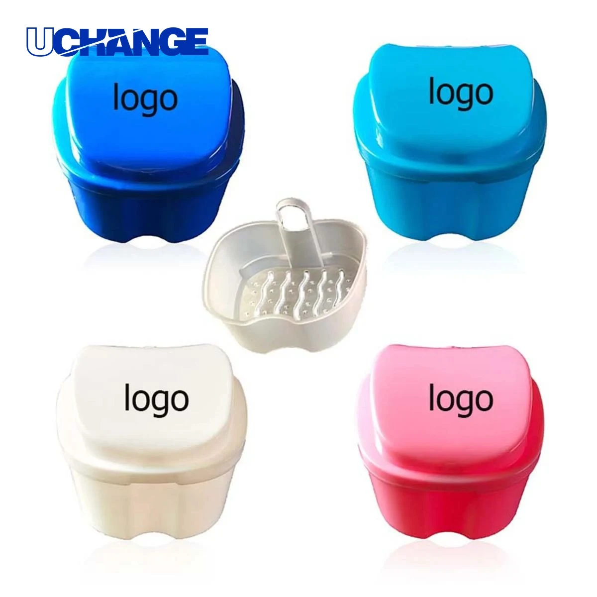 Denture Bath Box for False Teeth Storage 1