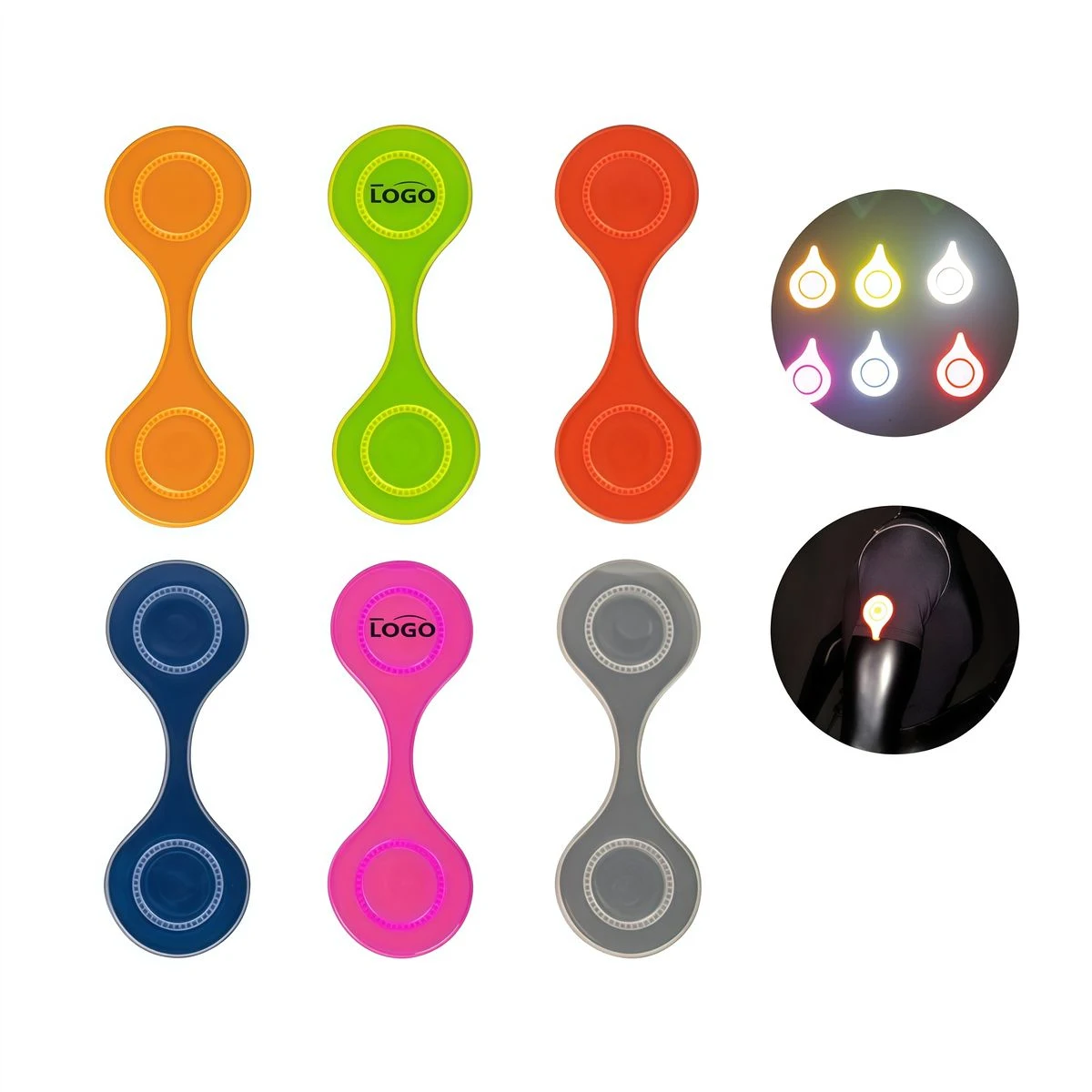 MOQ50 Reflective Magnetic Clip Buckle 1