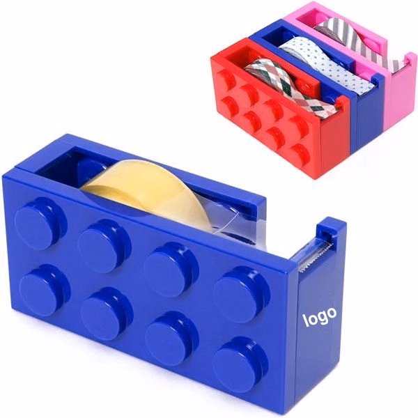 Building Blocks Tape Dispenser Cutter