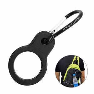Durable Silicone Water Bottle Holder With Carabiner