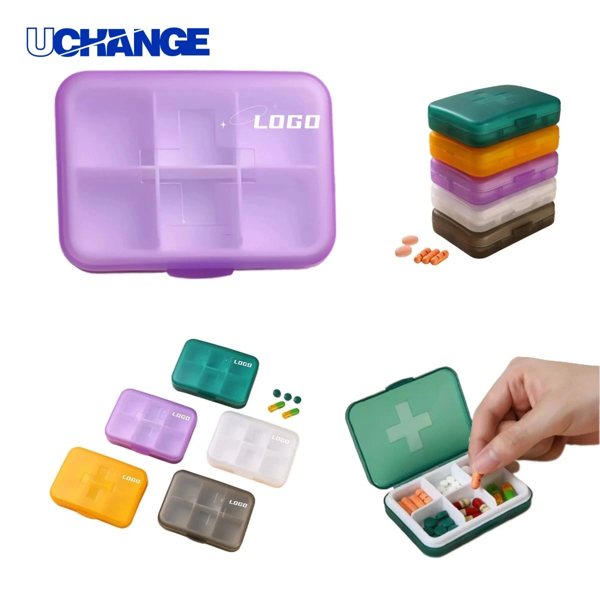 Portable Pill Box Case 1