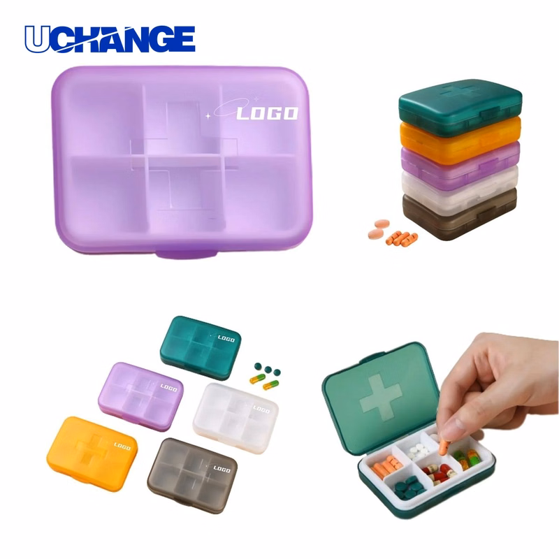 Portable Pill Box Case