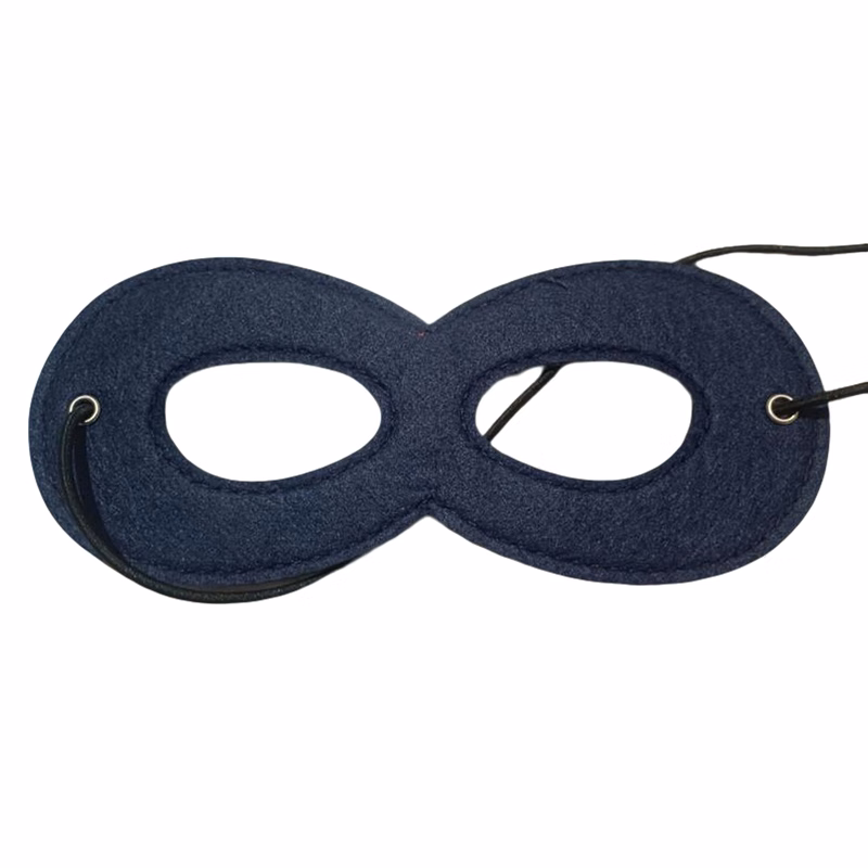 Felt Costume Eye Mask With Adjustable Cord