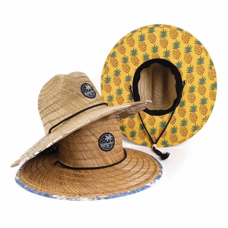 Lifeguard Raffia Straw Hat