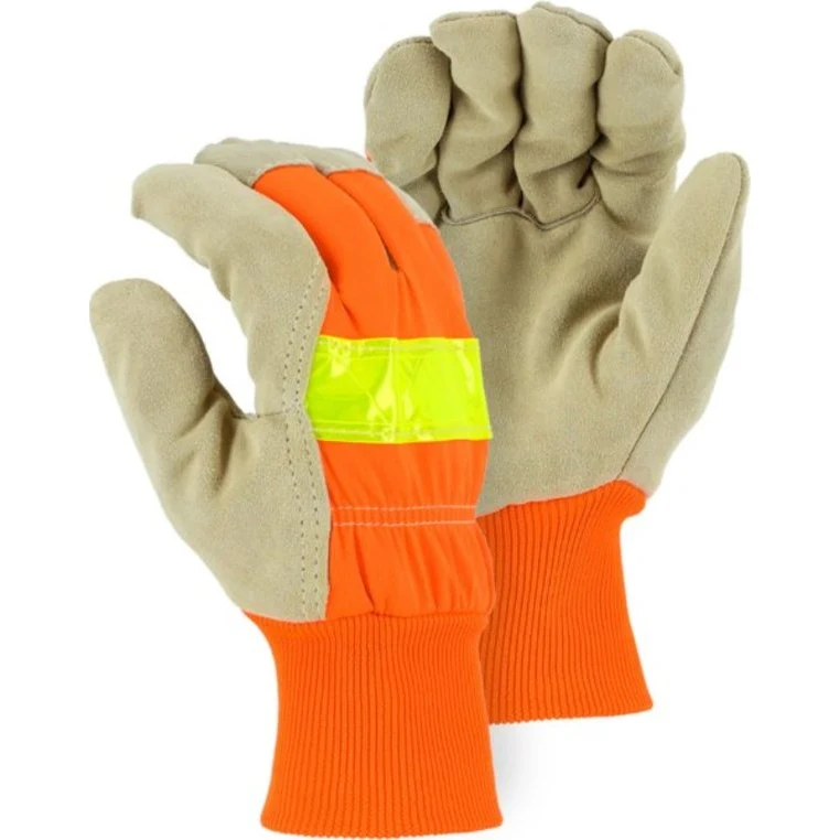 Majestic Winter Lined Split Pigskin Leather Palm Glove Glove 1