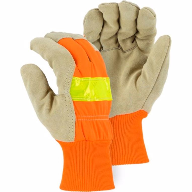 Majestic Winter Lined Split Pigskin Leather Palm Glove Glove