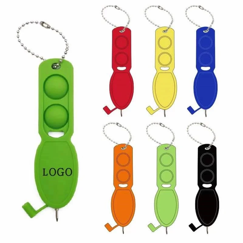 Push pop pen keychain 1