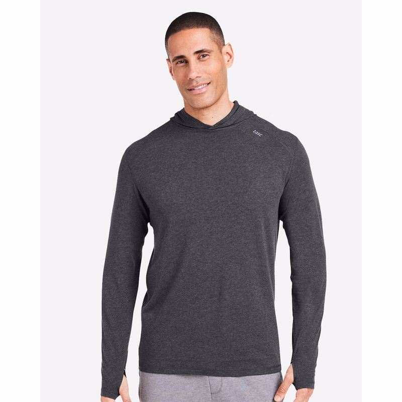 Men's Carrollton Lightweight Hooded Long Sleeve T-Shirt - TM405H