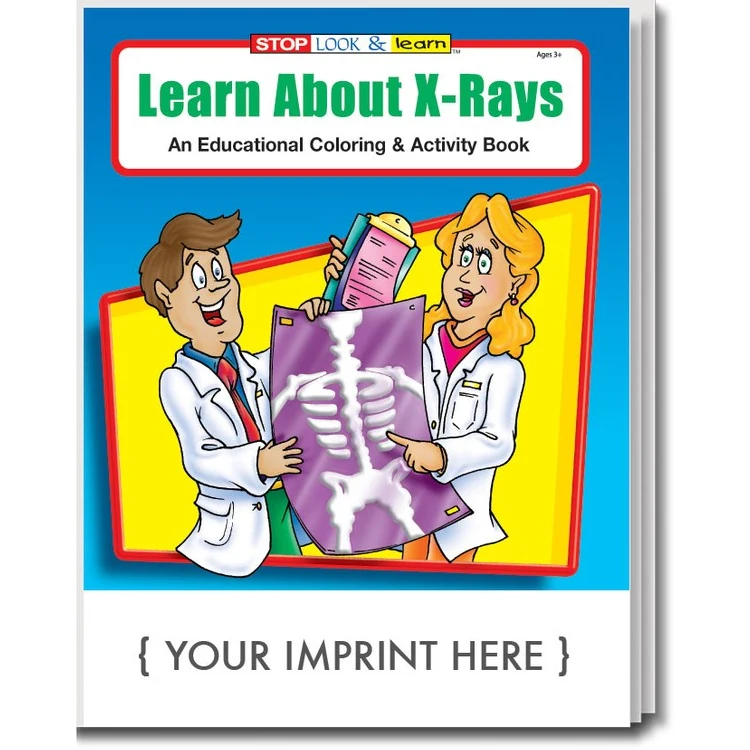 COLORING BOOK - Learn About X-Rays Coloring & Activity Book 1