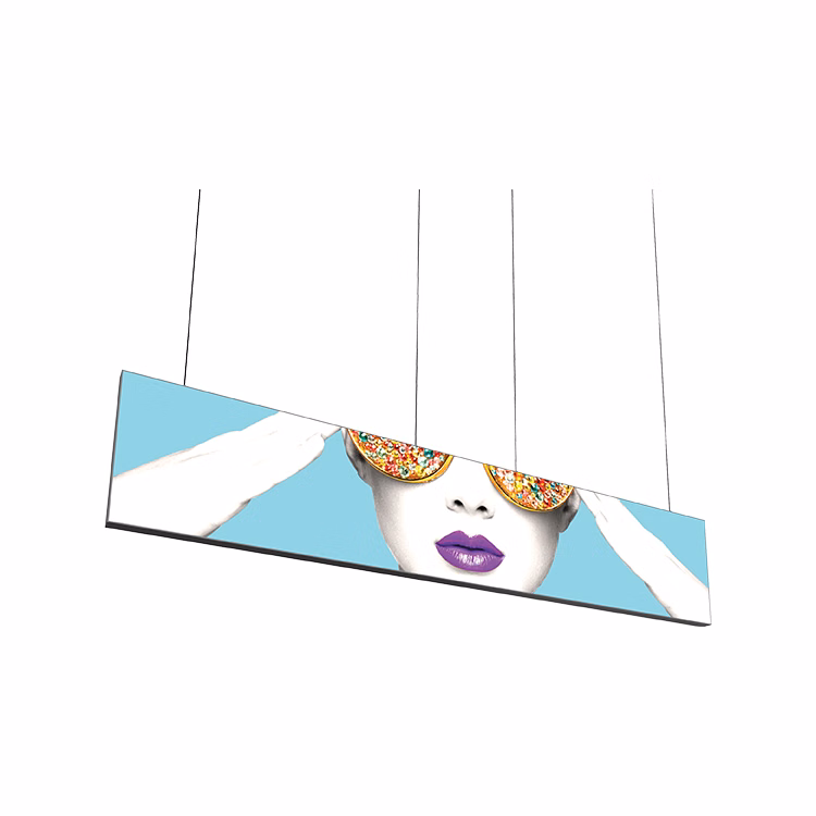 Vector Frame Hanging Light Box 15ft x 3ft