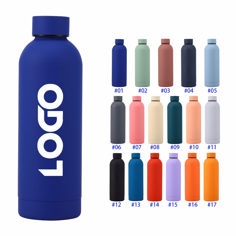Stainless Steel Outdoor Frosted Water Bottle