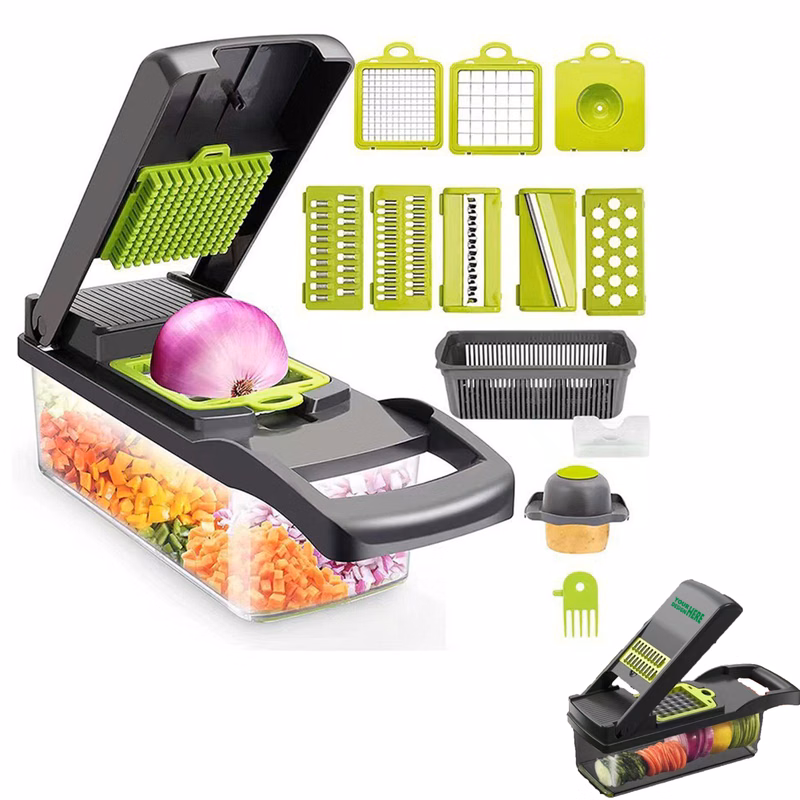 Vegetable Chopper & Slicer - Multi-Use Tool