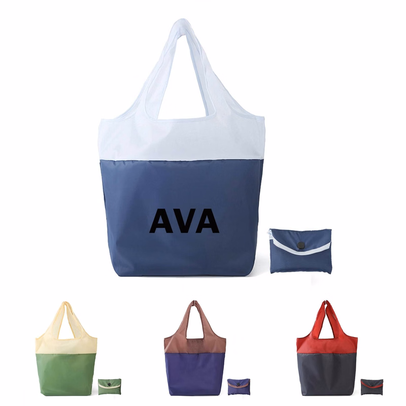 Renewable Polyester Foldable Eco-Friendly Shopping Bag