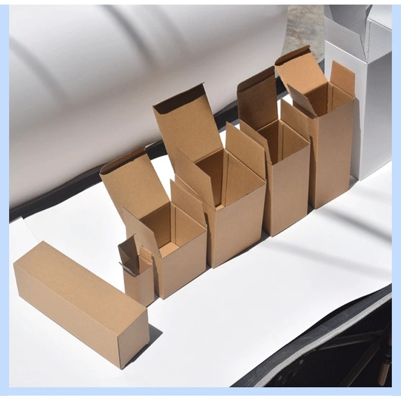 Cowhide Corrugated Paper Box 1