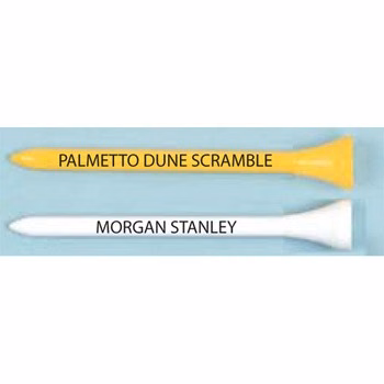Pro Elite Extra Long Tiger Golf Tees - 1 Line (2 3/4")