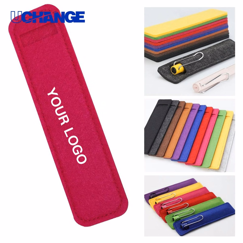 PU Leather Pen Case Holder Organizer for Desk or Travel