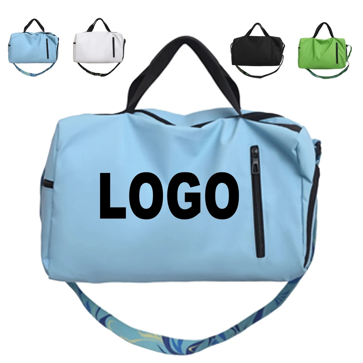 Dry-wet Separation Yoga Fitness Bag 1
