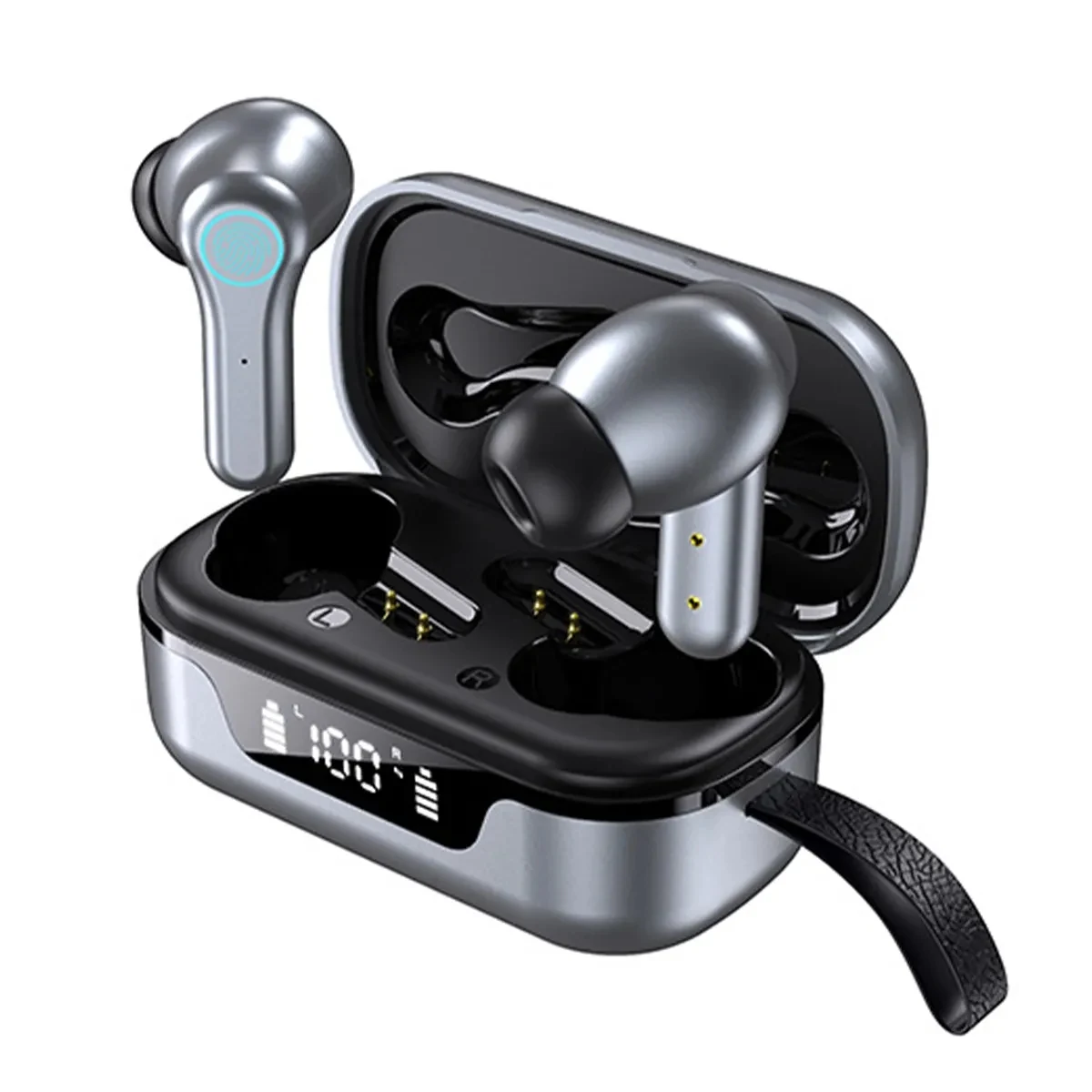 LED Digital Display HiFi Bluetooth Wireless Earbuds 1