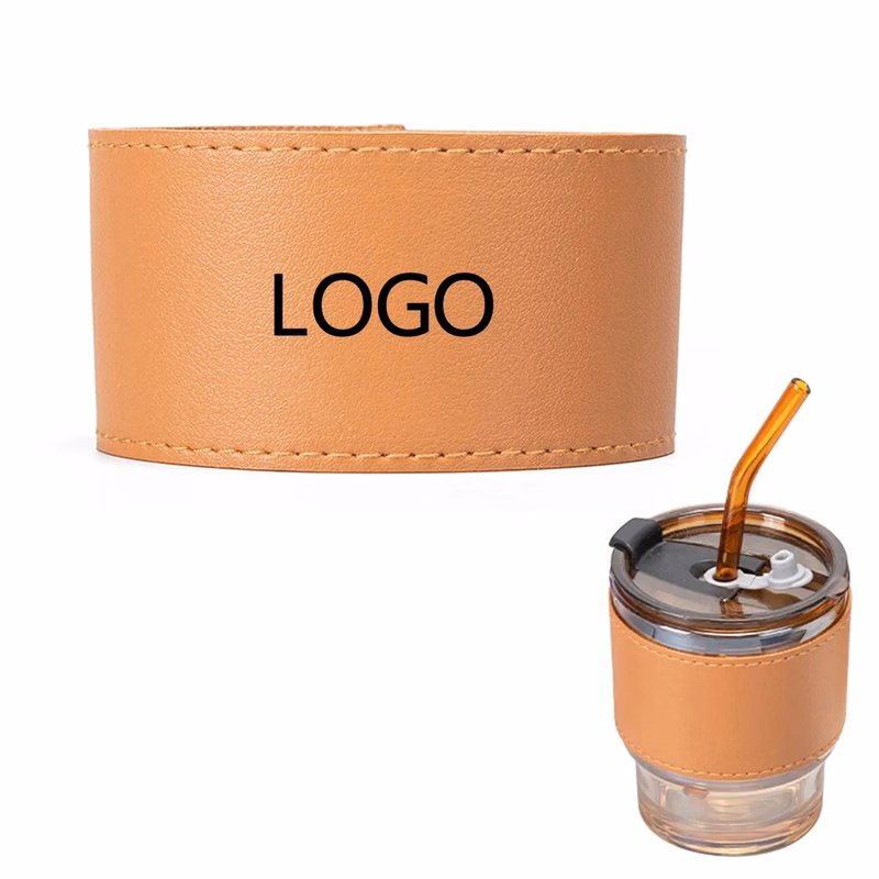 PU Leather Cup Holder Sleeves