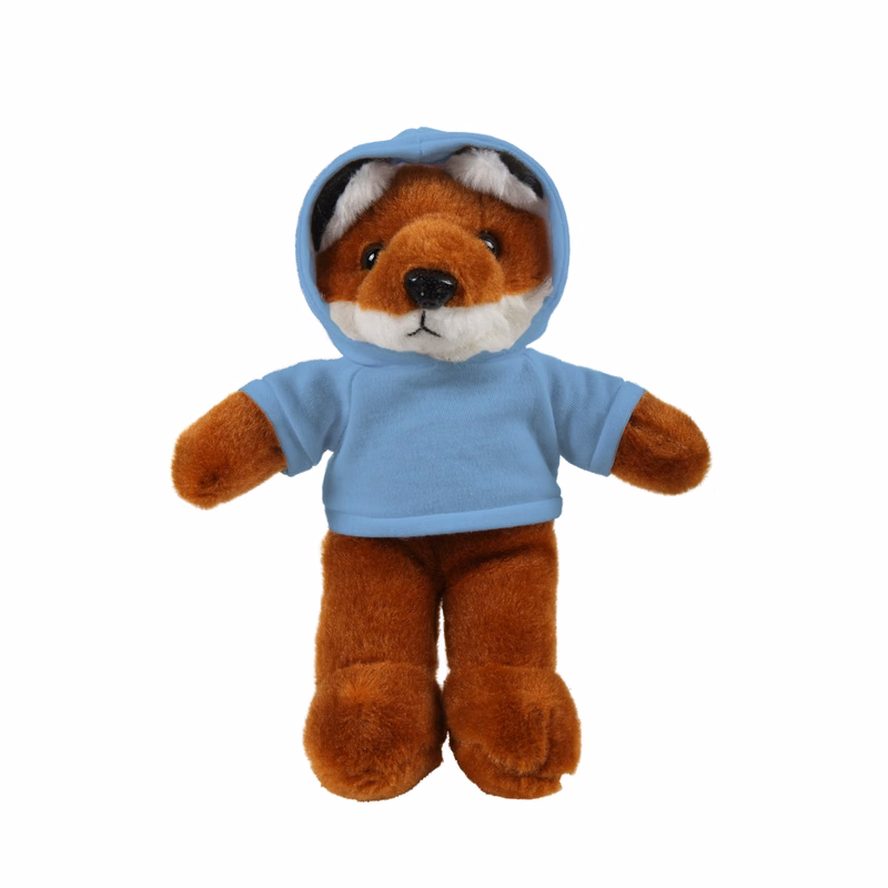 soft plush Fox with hoodie