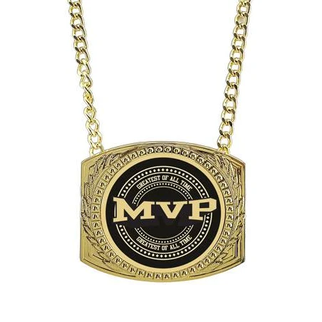Champ Chain: 6" x 5" Metal Chain with MVP Insert 1