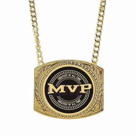 Champ Chain: 6" x 5" Metal Chain with MVP Insert
