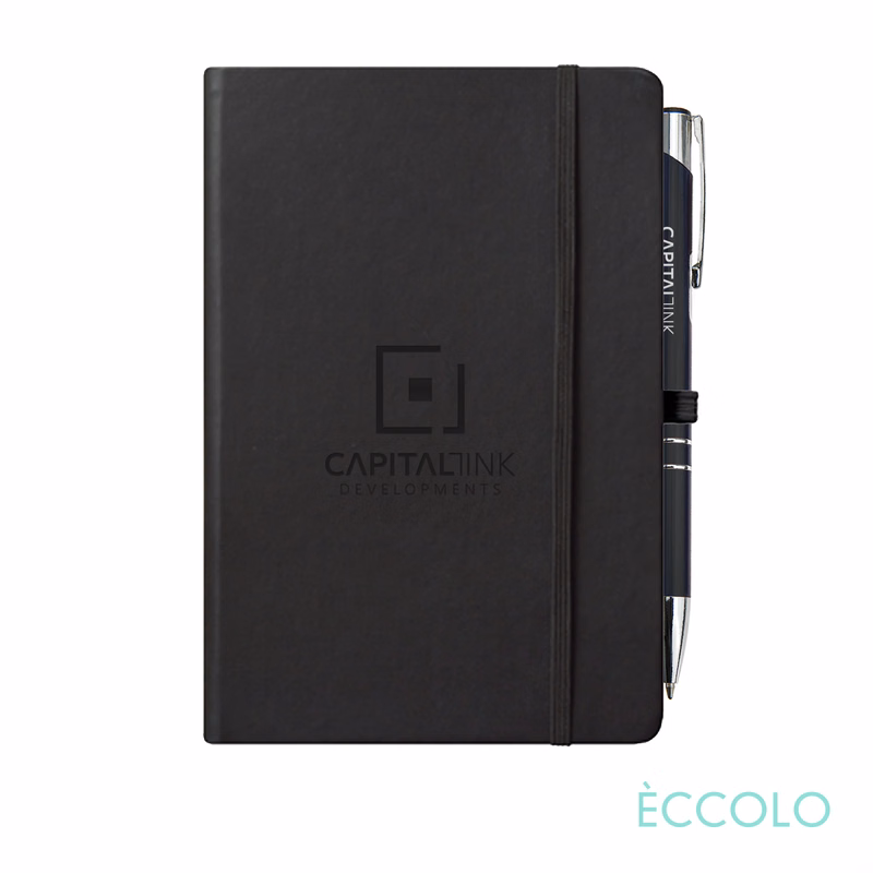 Eccolo® Cool Journal/Clicker Pen - (M)