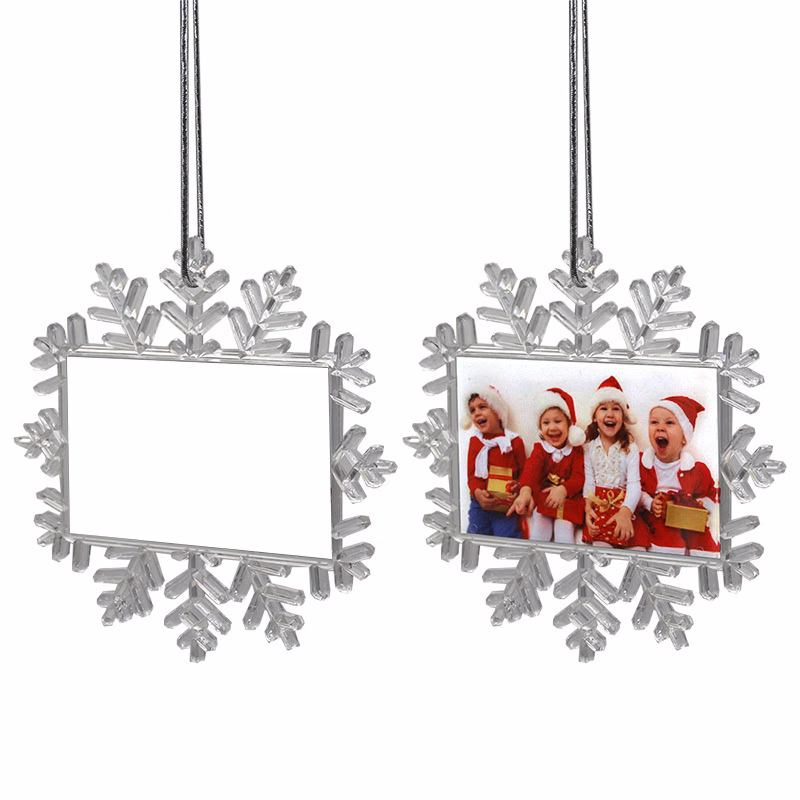 4" Snowflake Holiday Ornament
