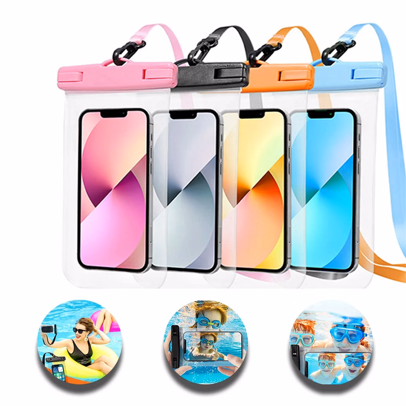 HD transparent 7-inch universal phone waterproof bag